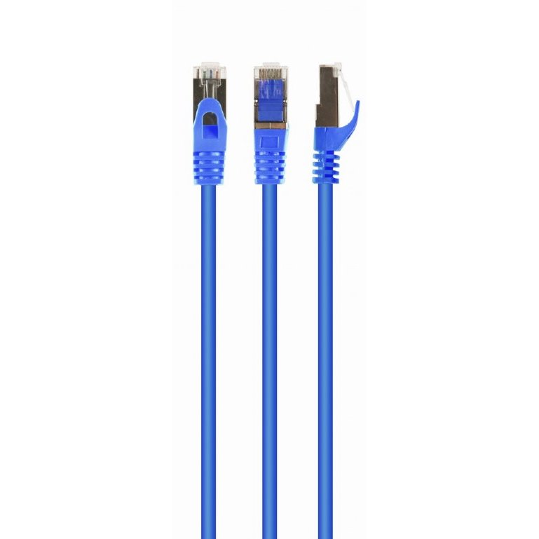 Patchcord S/FTP Cat 6A 10m Blue