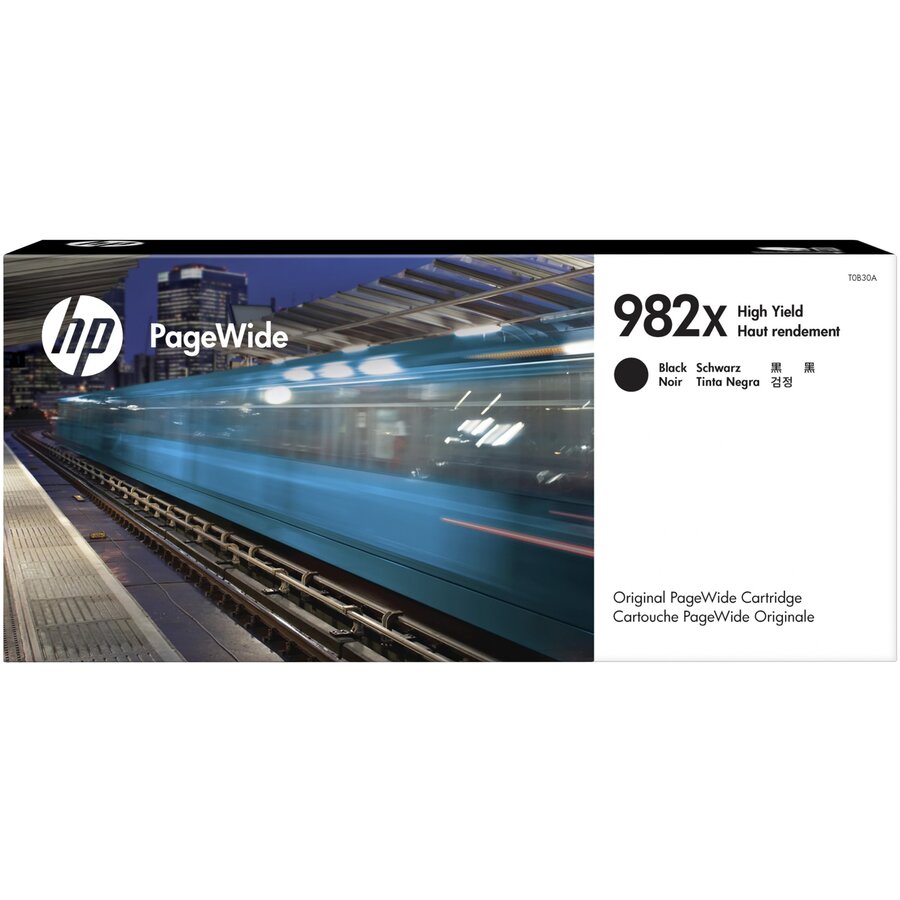 CARTUS BLACK NR.982X T0B30A 194ML ORIGINAL HP PAGEWIDE ENTERPRISE 765DN