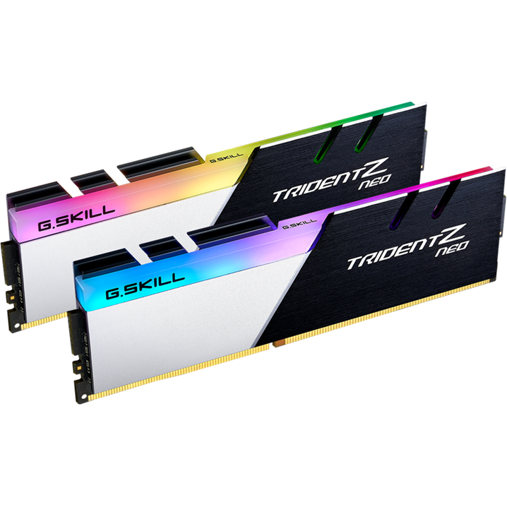 G.SKILL F4-3600C16D-32GTZNC G.Skill Trident Z Neo (pentru AMD) DDR4 32GB (2x16GB) 3600MHz CL16 1.35V XMP 2.0