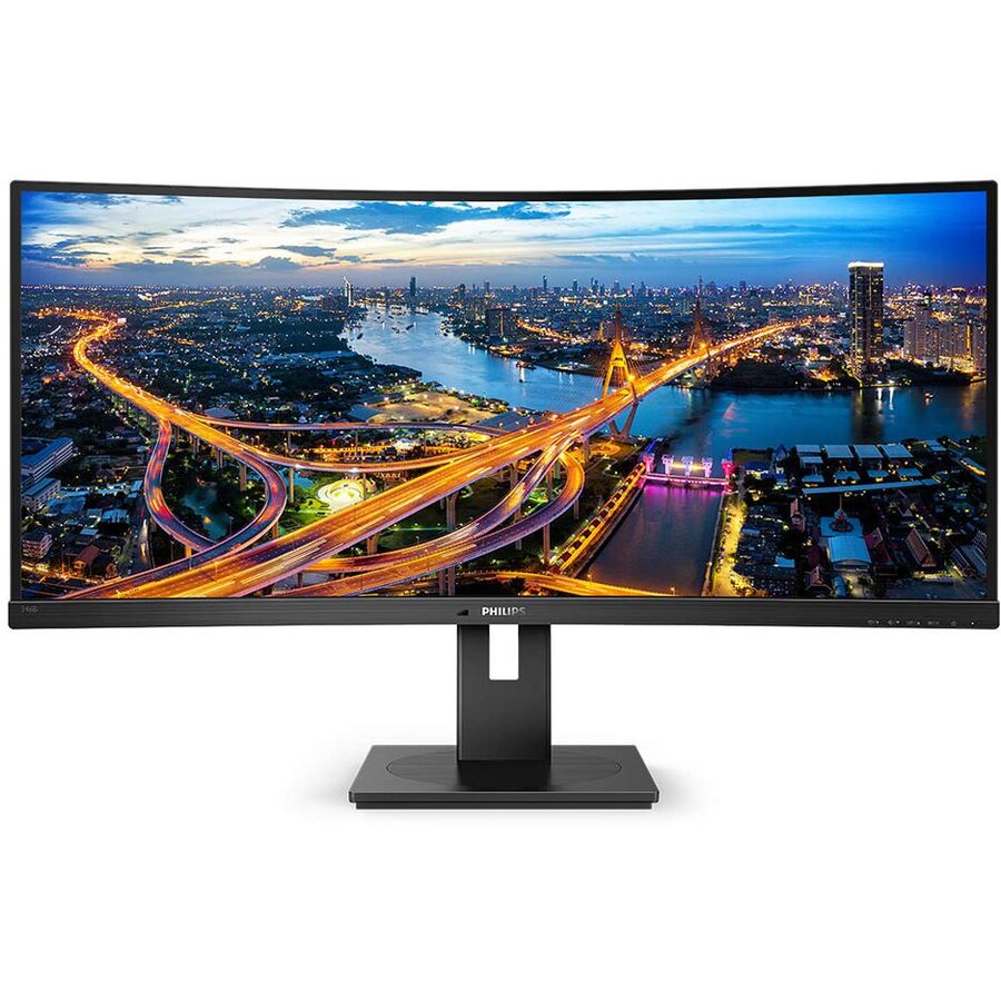 PHILIPS 346B1C/00 Monitor Philips 346B1C/00 34 WQHD, VA, DP/HDMI/USB-C, curved, speakers