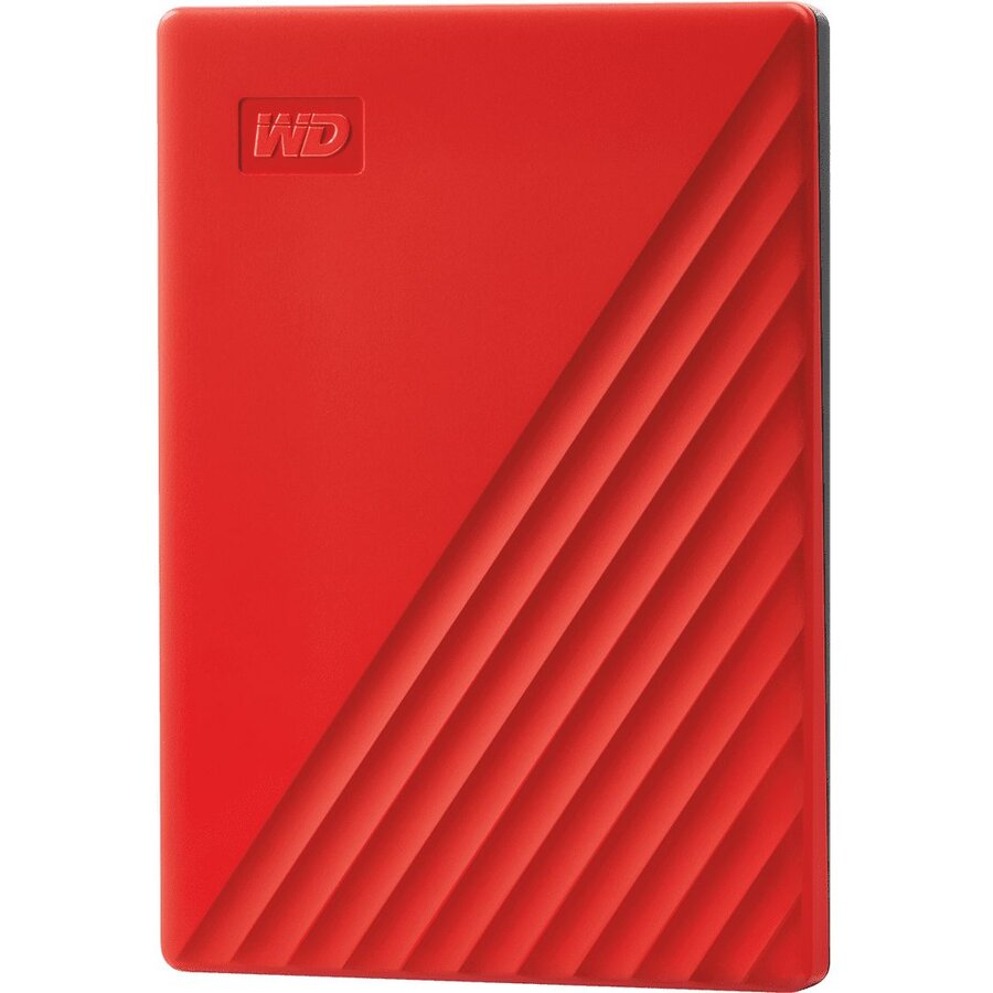 HDD extern WD My Passport 2TB, 2.5, USB 3.2 Gen1, Rosu