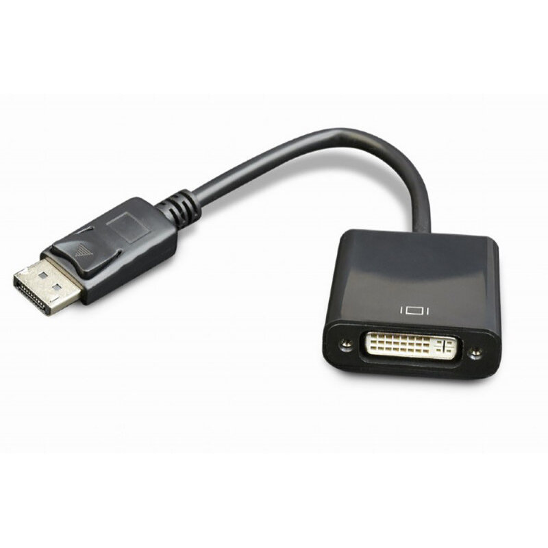 Adaptor Gembird 1x DisplayPort Male - 1x DVI-I Female, negru