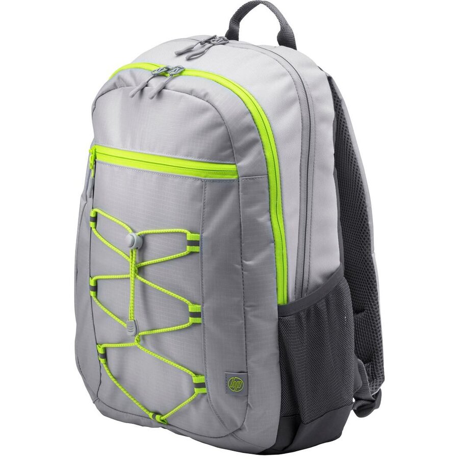 Rucsac laptop HP Active 15.6, Grey/Neon Yellow