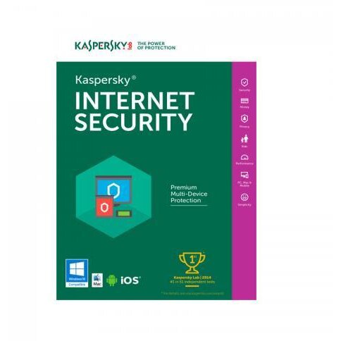 Kaspersky Internet Security European Edition. 1-Device 1 year Renewal License Pack