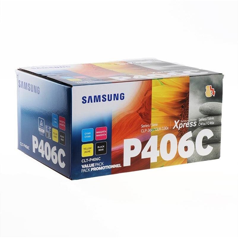 SAMSUNG SU375A C/M/Y/K Rainbow Toner kit CLP-360/CLP-365/CLX-3300/CLX-3305/C410W/C460W/C460FW