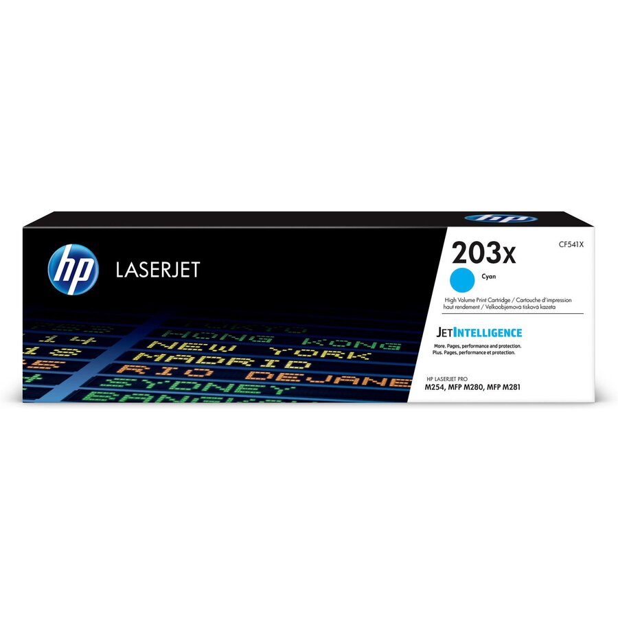 HP CF541X Toner HP 203X cyan 2500 pagini HP M254/M280/M281