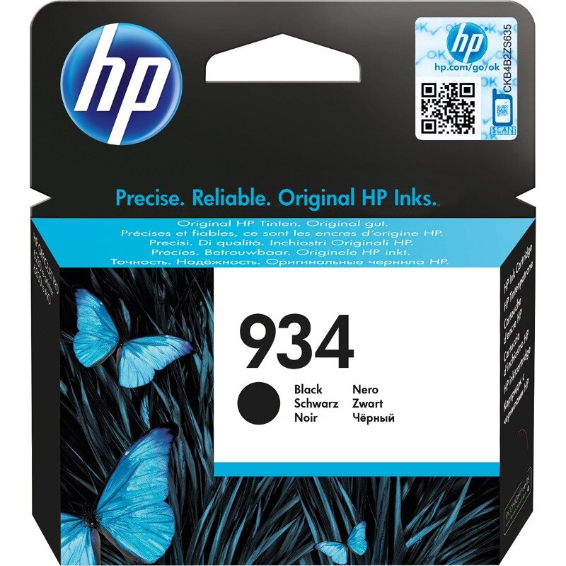 HP Cartus Cerneala 934 Black