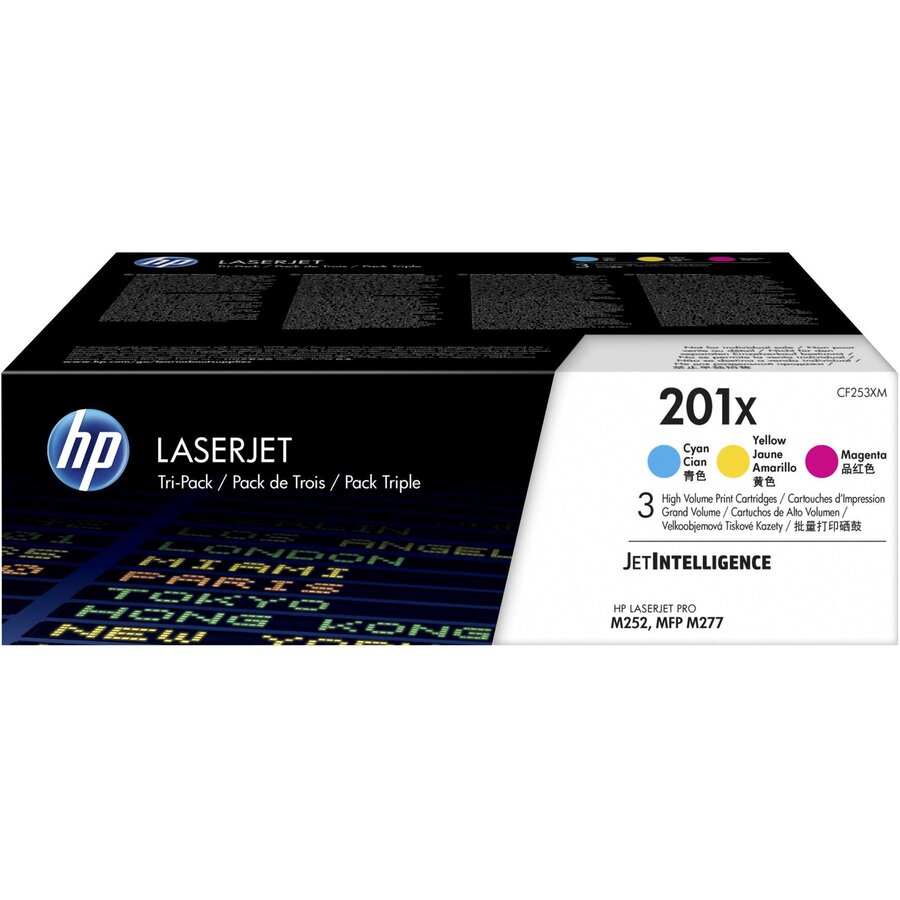 HP CF253XM Toner HP CMY 6 900 pagini CLJ M252DW/M252N/M274N/M277DW/M277N