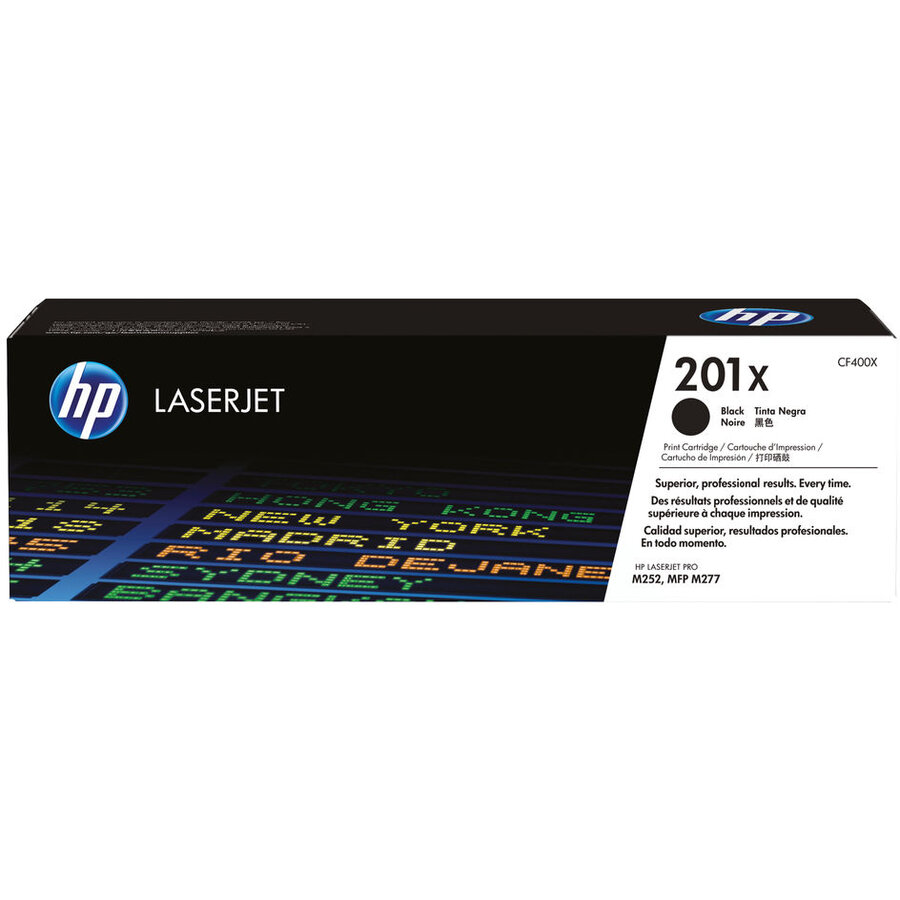 Set 2buc Toner HP 201X 2.8K Dual Pack CF400XD, Negru