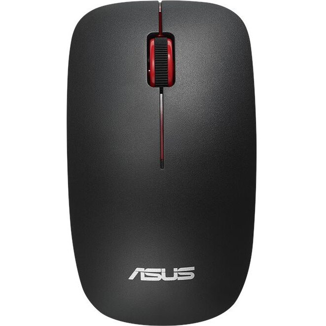 Mouse wireless Asus WT300, Negru/Rosu