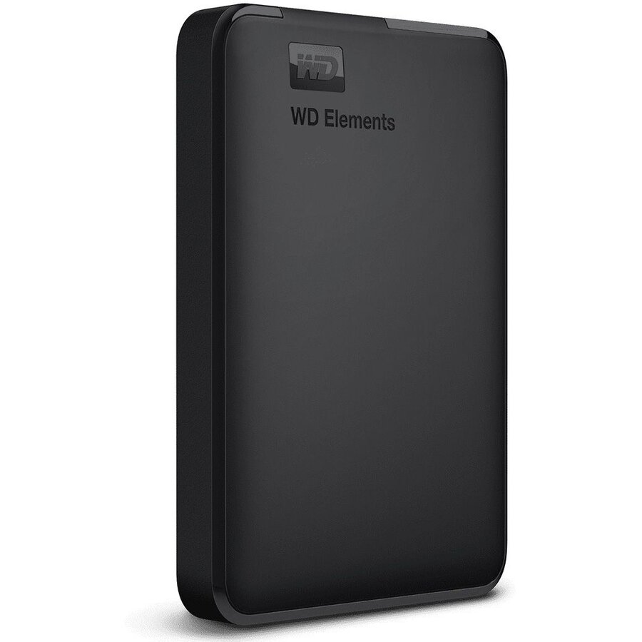 HDD extern WD Elements Portable, 1TB, 2.5, USB 3.0, Negru