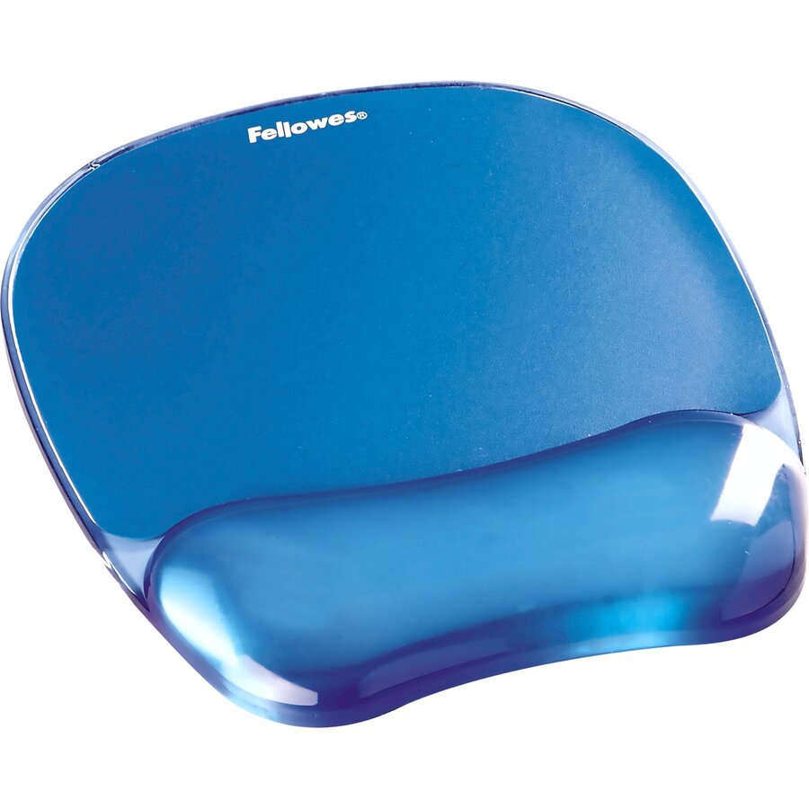 Mouse Pad Fellowes CRYSTAL 9114120, Gel (Albastru)