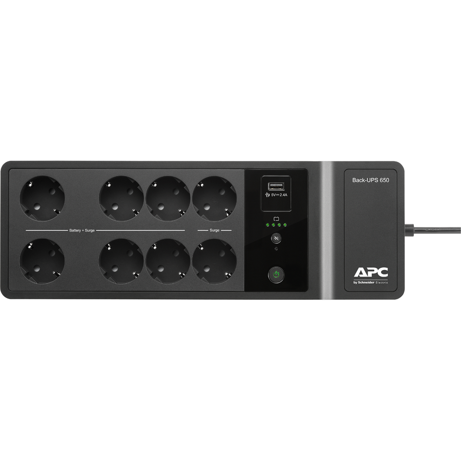 UPS APC Back-UPS BE650G2-GR 650VA/400W Offline Schuko Negru