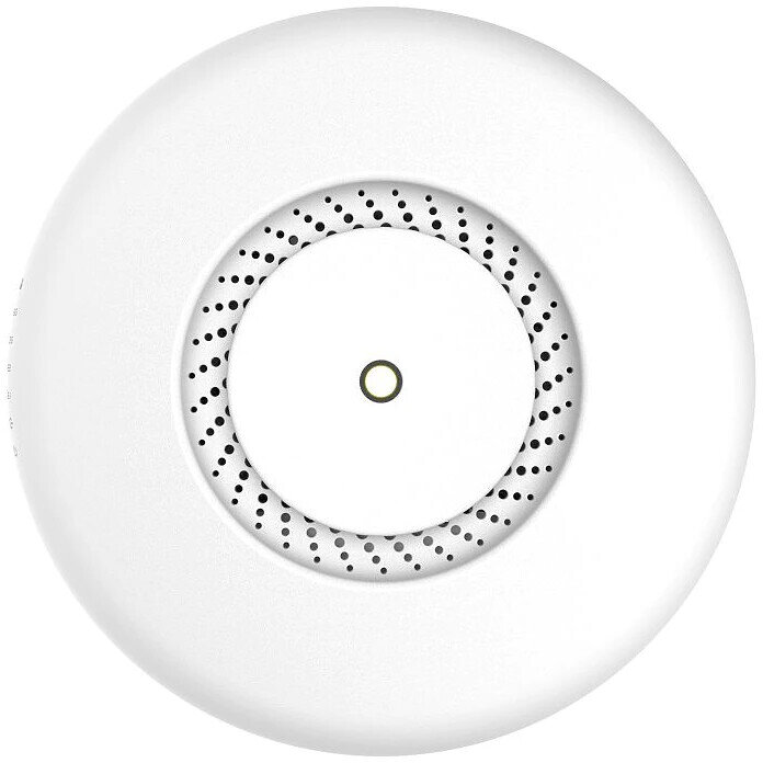 Acess Point wireless MikroTik RbcAPGi-5acD2nD, pentru tavan, 128 MB RAM, 2 x Gbit LAN, 2,4 GHz 802.11b / g / n, 5GHz 802.11an / ac, RouterOS