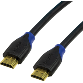Cablu Logilink, HDMI A male - HDMI A male, 15m, Black