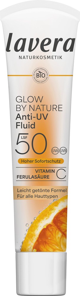 Fluid anti-UV Glow by Nature SPF 50, 40ml Lavera