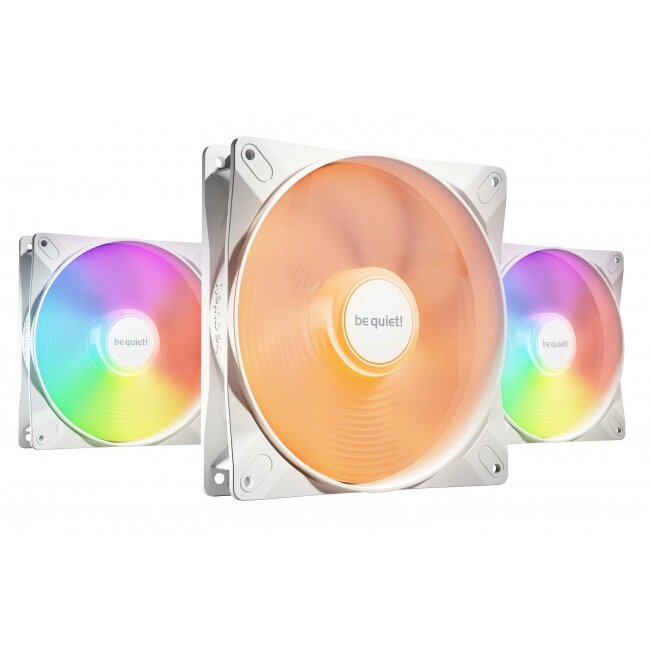 Ventilator Carcasa 3xbuc LIGHT WINGS LX 140mm PWM  1800\RPM Alb