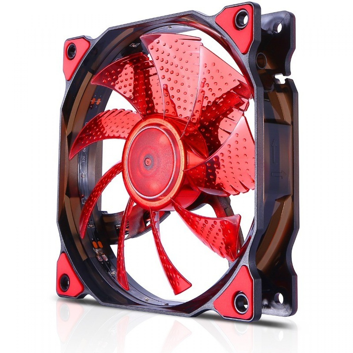 Polar Wind, 120mm, 1100 RPM, LED rosu