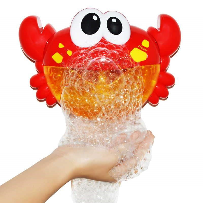 Jucarie de baie Bubble Crab cu difuzor de spuma si muzica (TIP PRODUS: Jucarii)