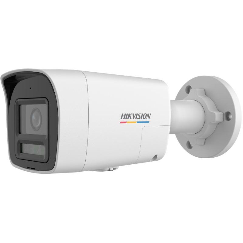 Camera IP ColorVu Hikvision DS-2CD1027G2H-LIUF/SL(2.8MM), 2MP, lentila 2.8mm, Hybrid Light 30m, microfon, difuzor, PoE, IP67