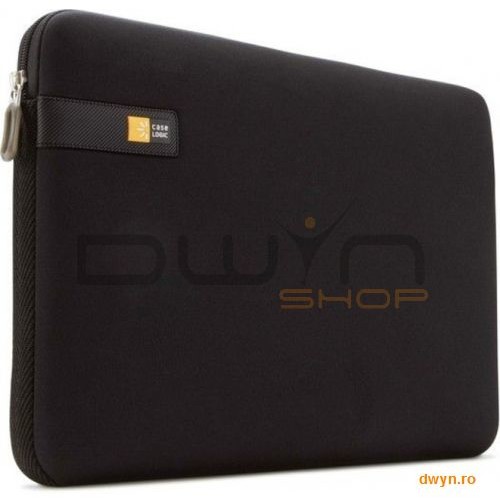 Husa laptop 14' Case Logic, slim, spuma eva, black 'LAPS-114K'