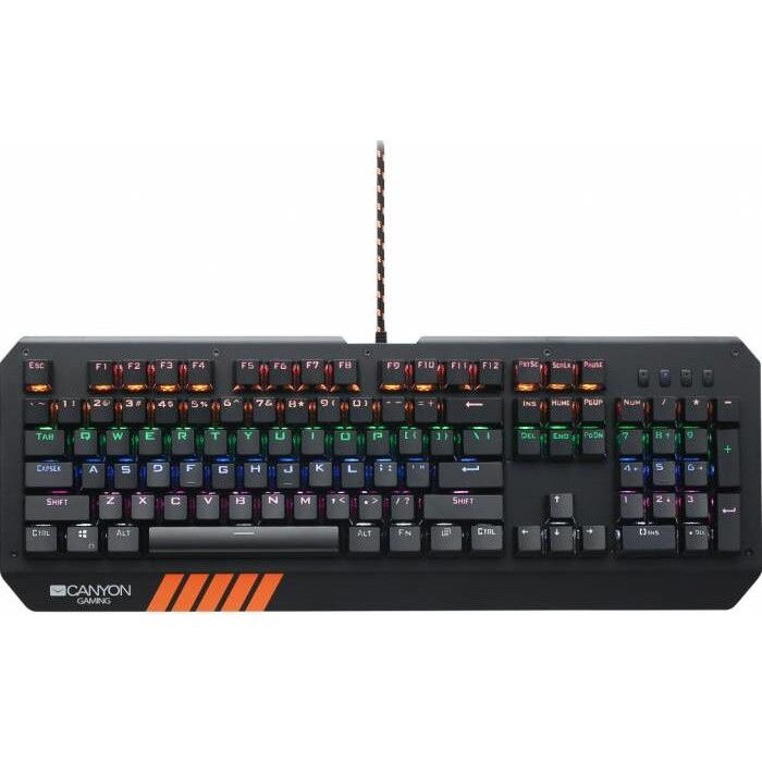 Tastatura gaming CANYON CND-SKB6-US Hazard, 104 taste mecanice