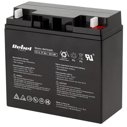 ACUMULATOR STATIONAR SLA 12V 17AH MAXPOWER
