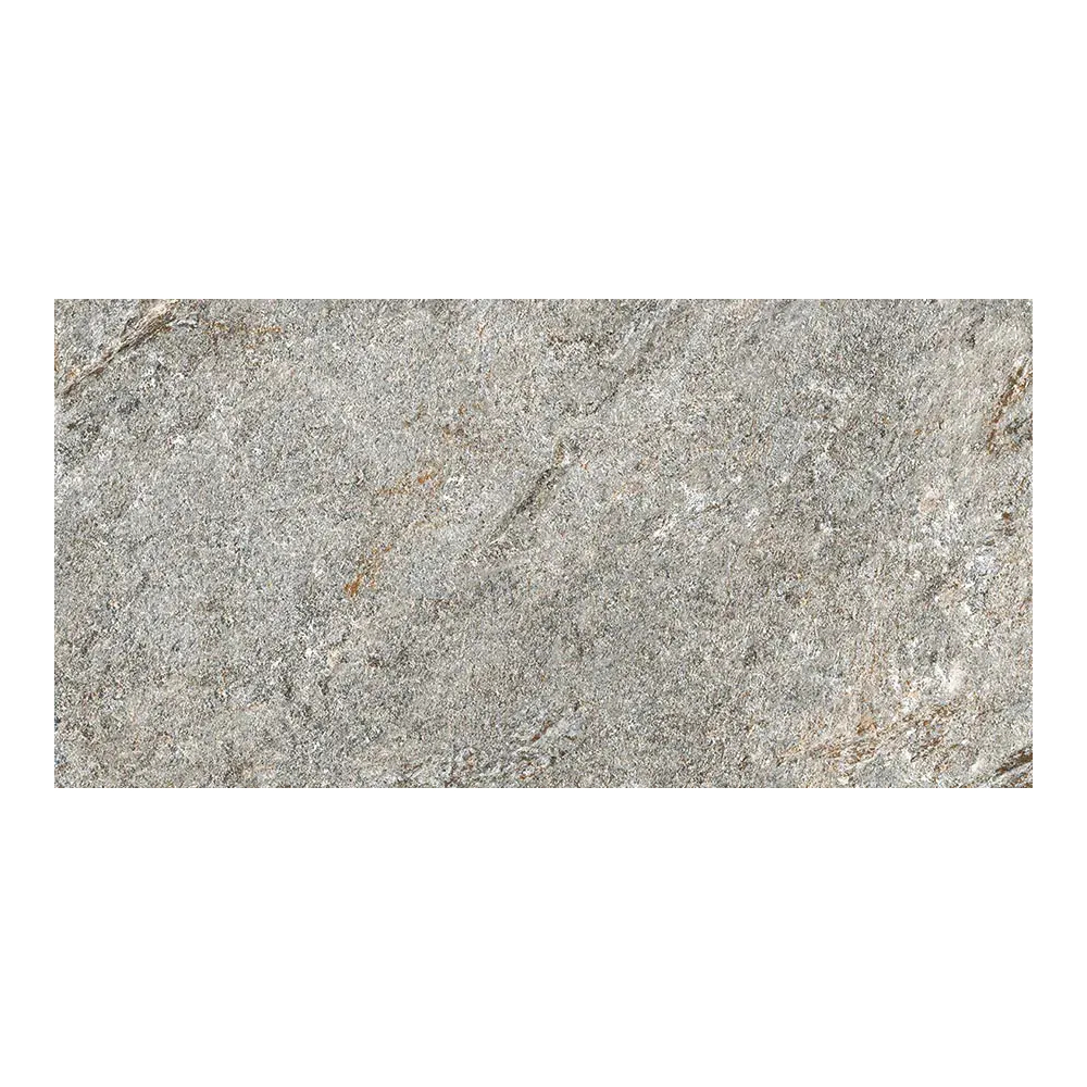 Gresie exterior/interior Cesarom Quartz, portelanata, gri, clasa de aderanta R11, PEI 4, 9 mm, 60 x 30 cm