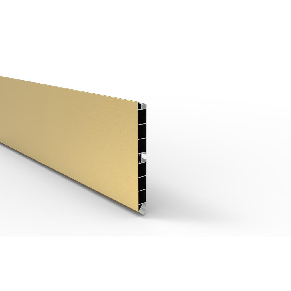 Plinta bucatarie Scilm A20, PVC, auriu, 4000 x 120 mm
