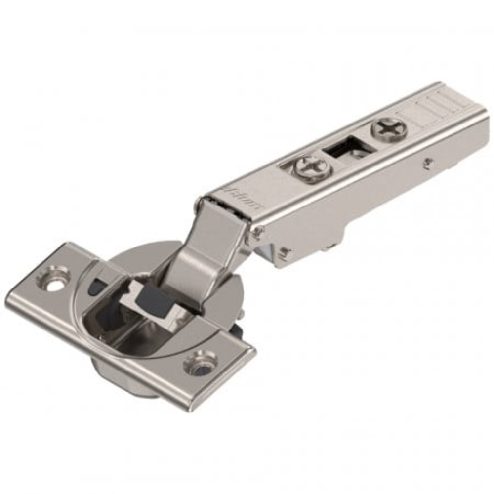 Balama aruncatoare clip-top Blum Motion, aplicat, otel zincat, argintiu, deschidere 110°