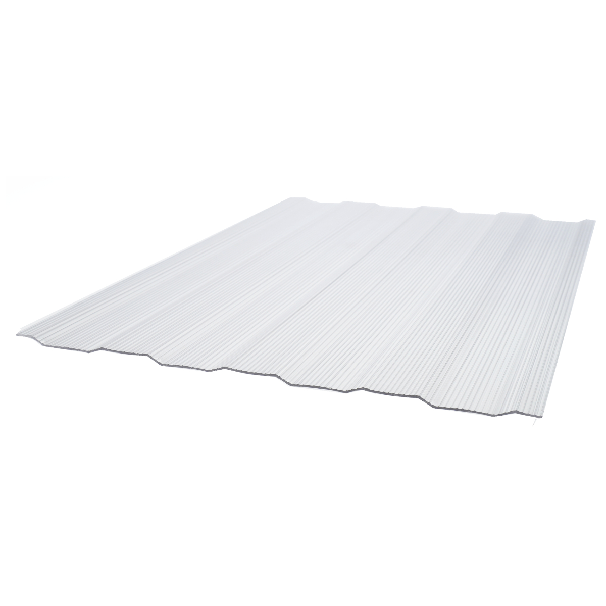 Rola policarbonat solid pentru gard Polyplast Puls, transparent, 1.26 x 10 m