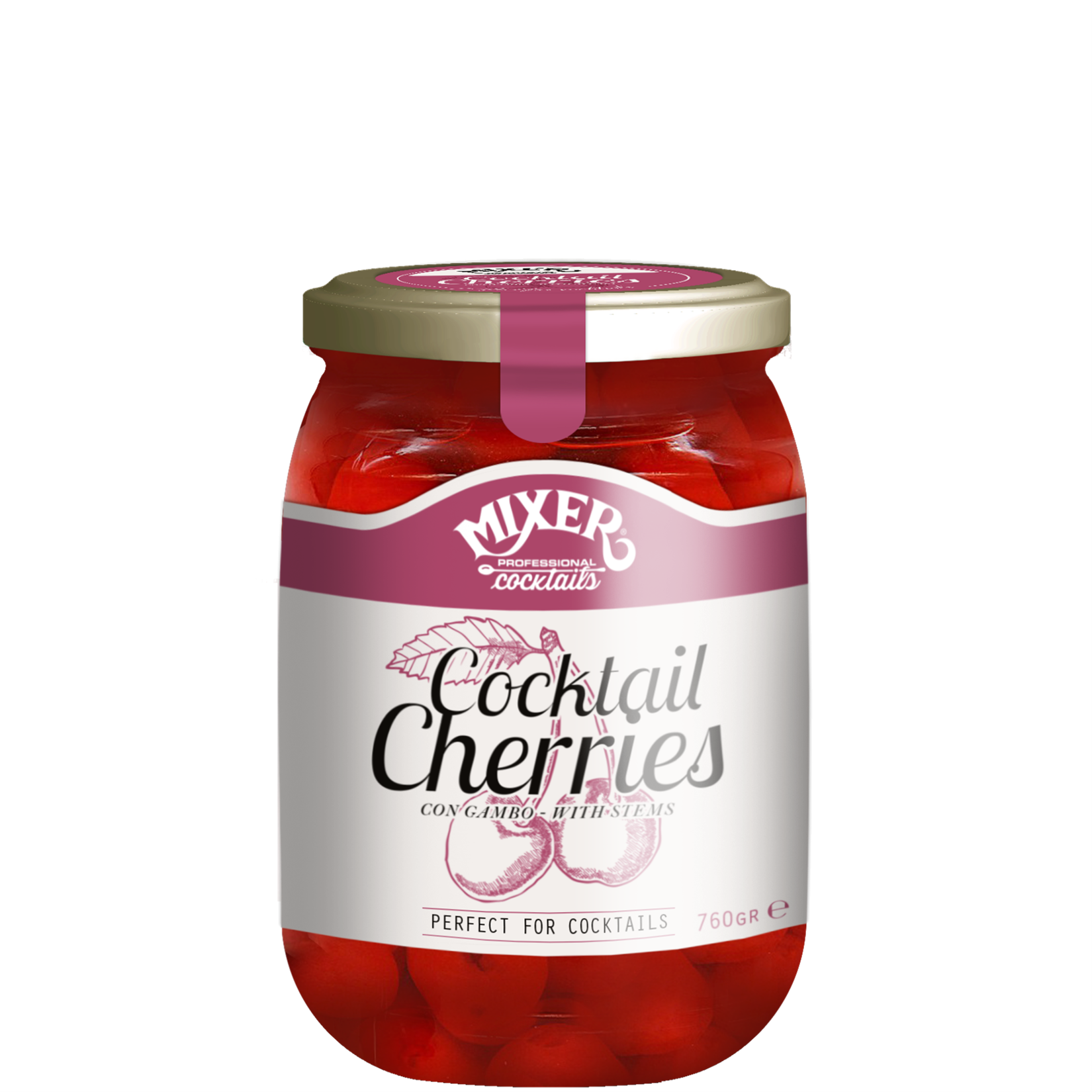 Cirese Cu Codita Pentru Cocktail Mixer 800g