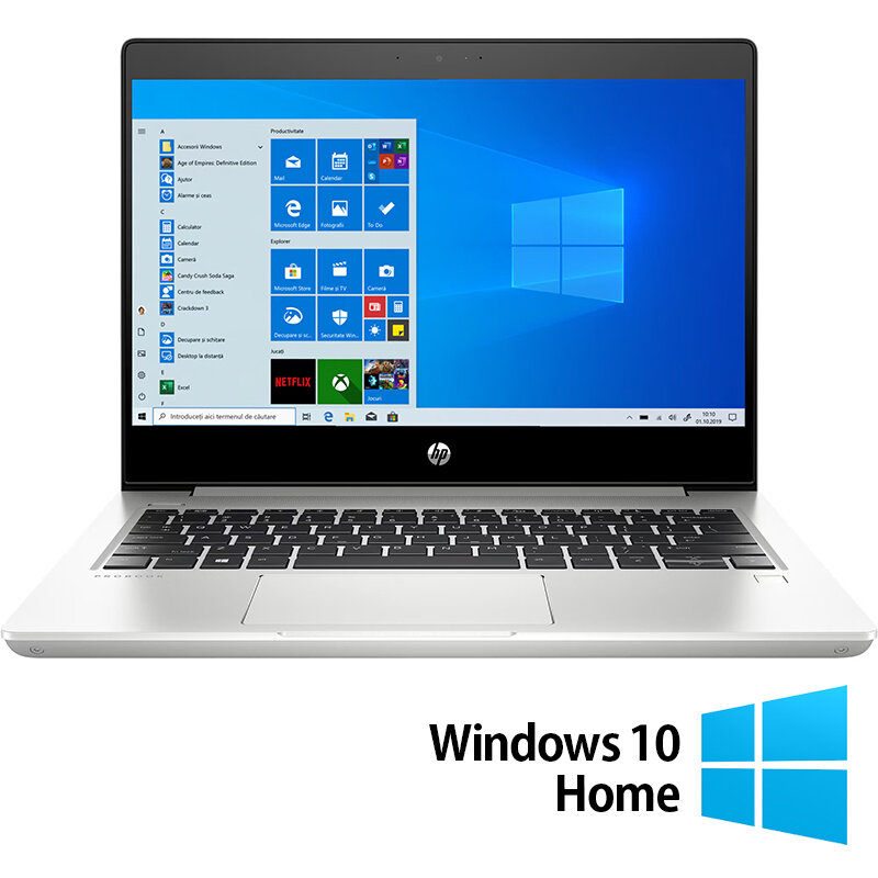Laptop Refurbished ProBook 430 G6 FHD 13.3 inch Intel Core i5-8265U 8GB 256GB SSD Windows 10 Home Silver