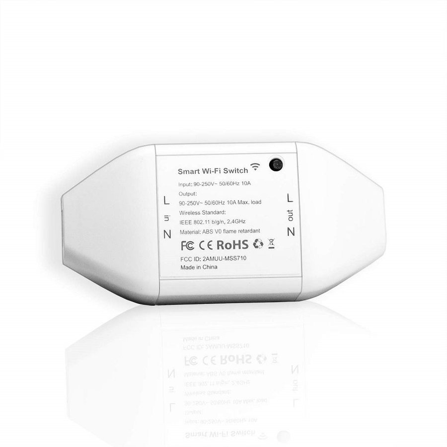 DIY Universal Switch pentru interior, WiFi, Alb