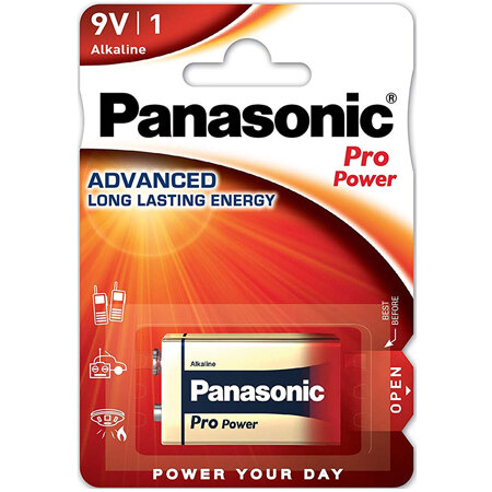 BATERIE 9V BLISTER 1 PRO POWER PANASONIC