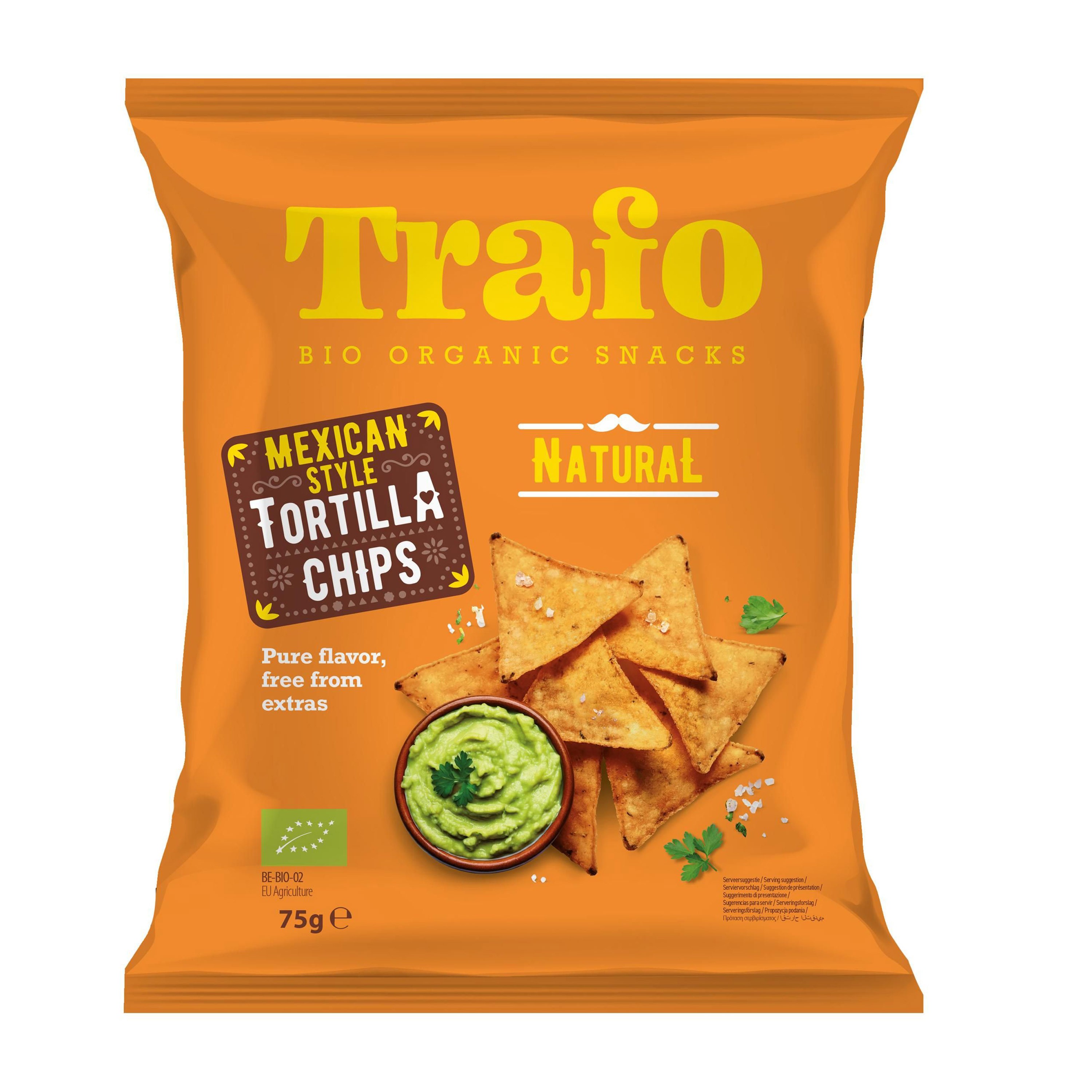 Tortilla bio natur, 75g Trafo