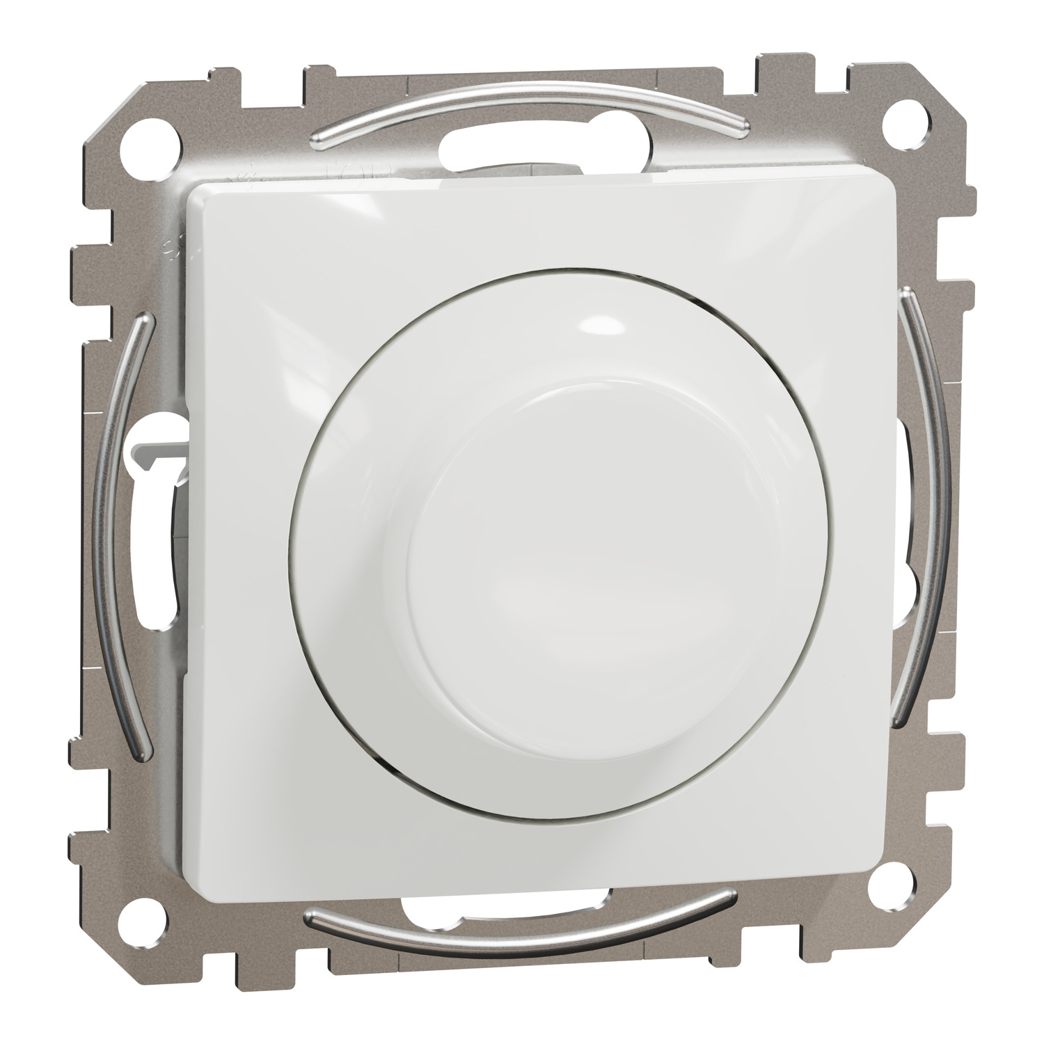 Variator universal rotativ LED Schneider Sedna SDD111502, max. 100 W, incastrat, pentru interior, termoplastic, alb, 73 x 73 x 55 mm