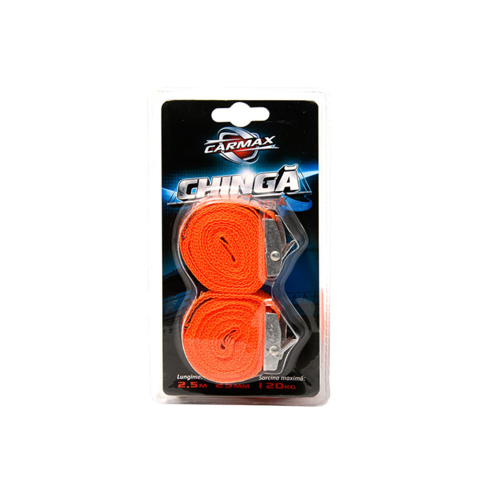 Chinga auto de fixare Carmax, 120 kg, 2.5 x 250 cm