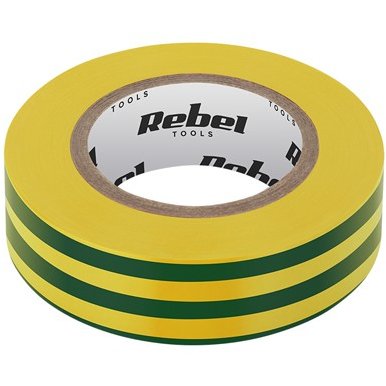 Banda Izolatoare 0.13x19mm 9.14m Verde/Galben