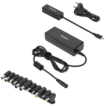 Alimentator Universal 15-20V 90W PD USB-C Negru