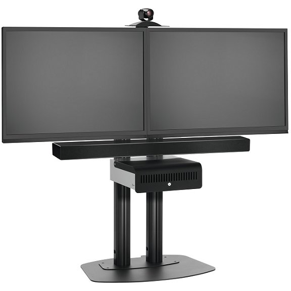 Stand TV fix Vogel's pentru podea SidebySide (Negru sau Gri)