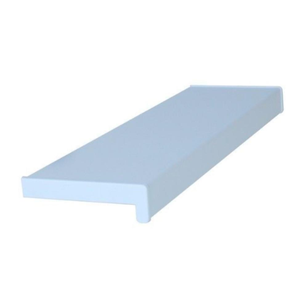 Glaf PVC pentru interior, alb, 150 x 3000 mm