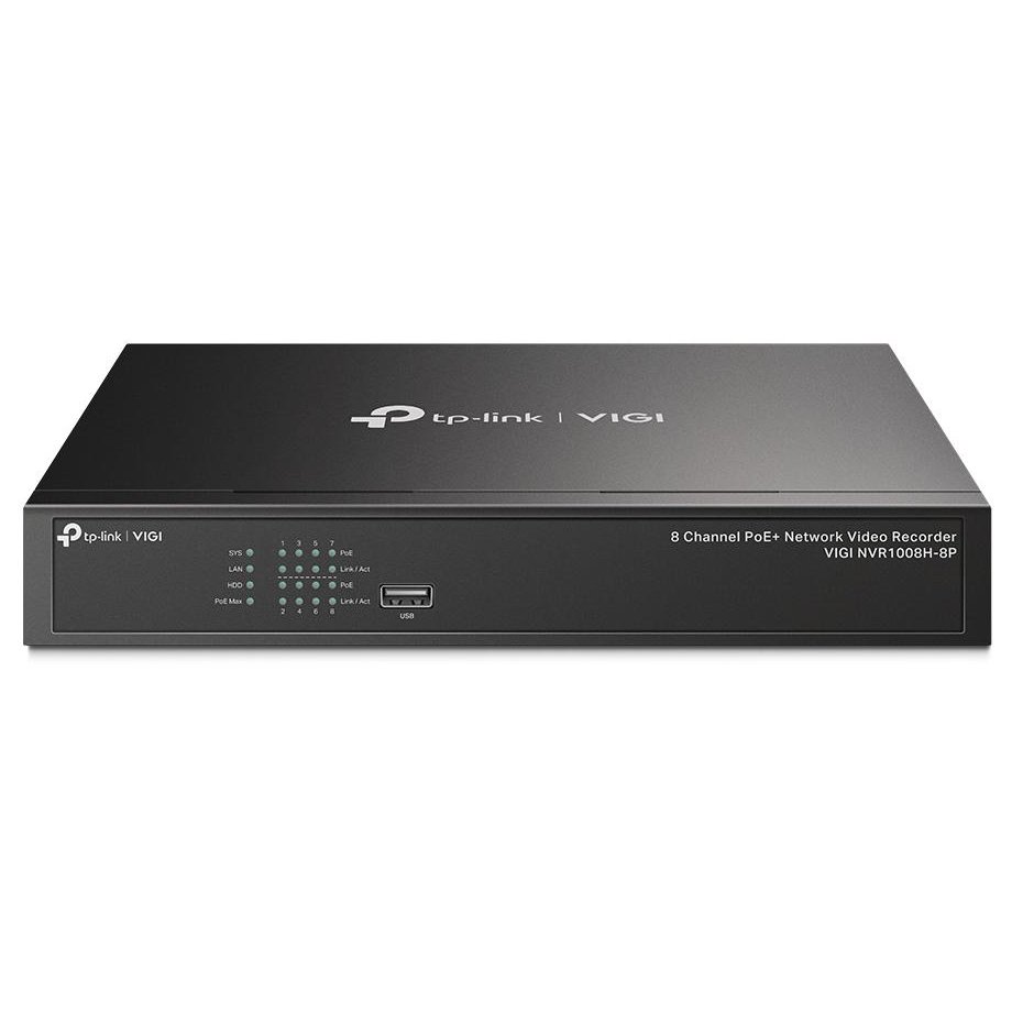 TPL VIGI 8 CH PoE+ NW VIDEO RECORDER TP-LINK VIGI NVR1008H8P