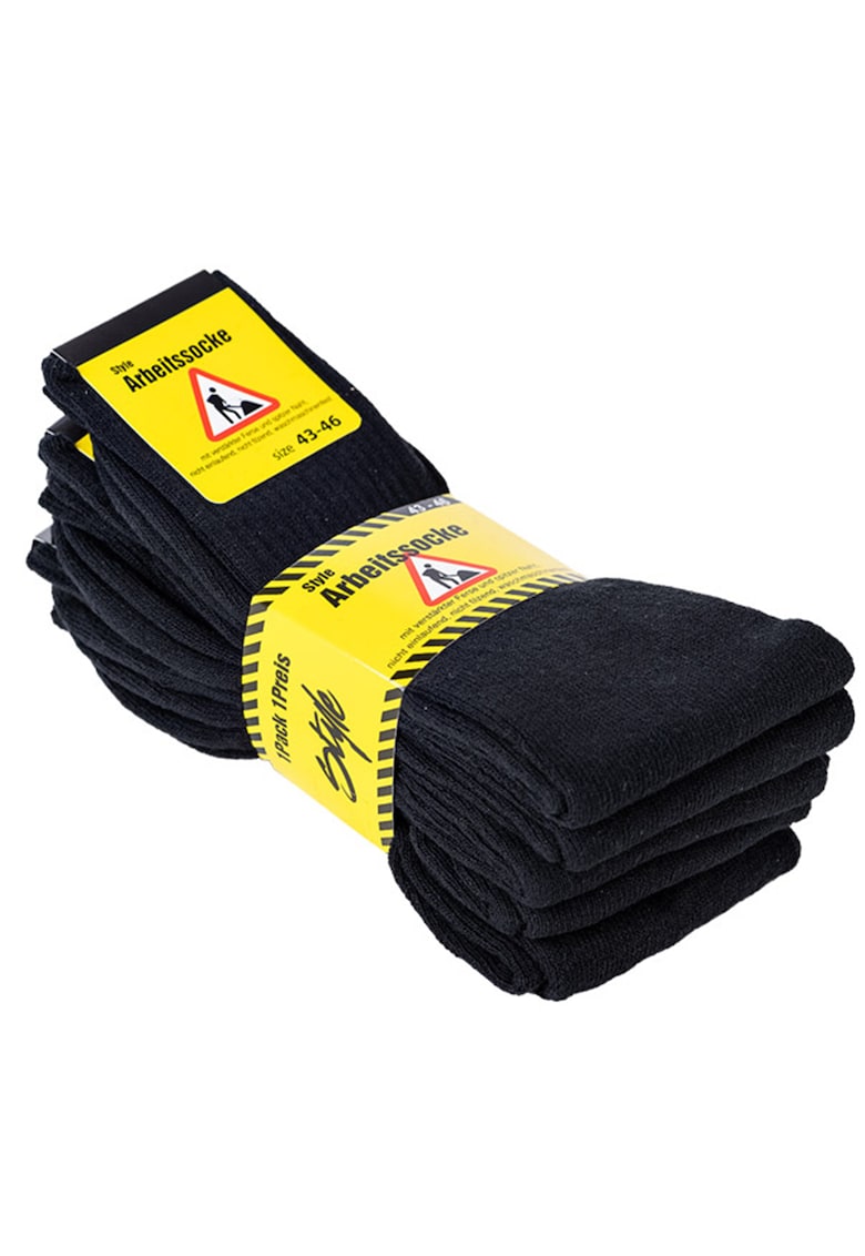 Set de sosete lungi - 5 perechi - Negru