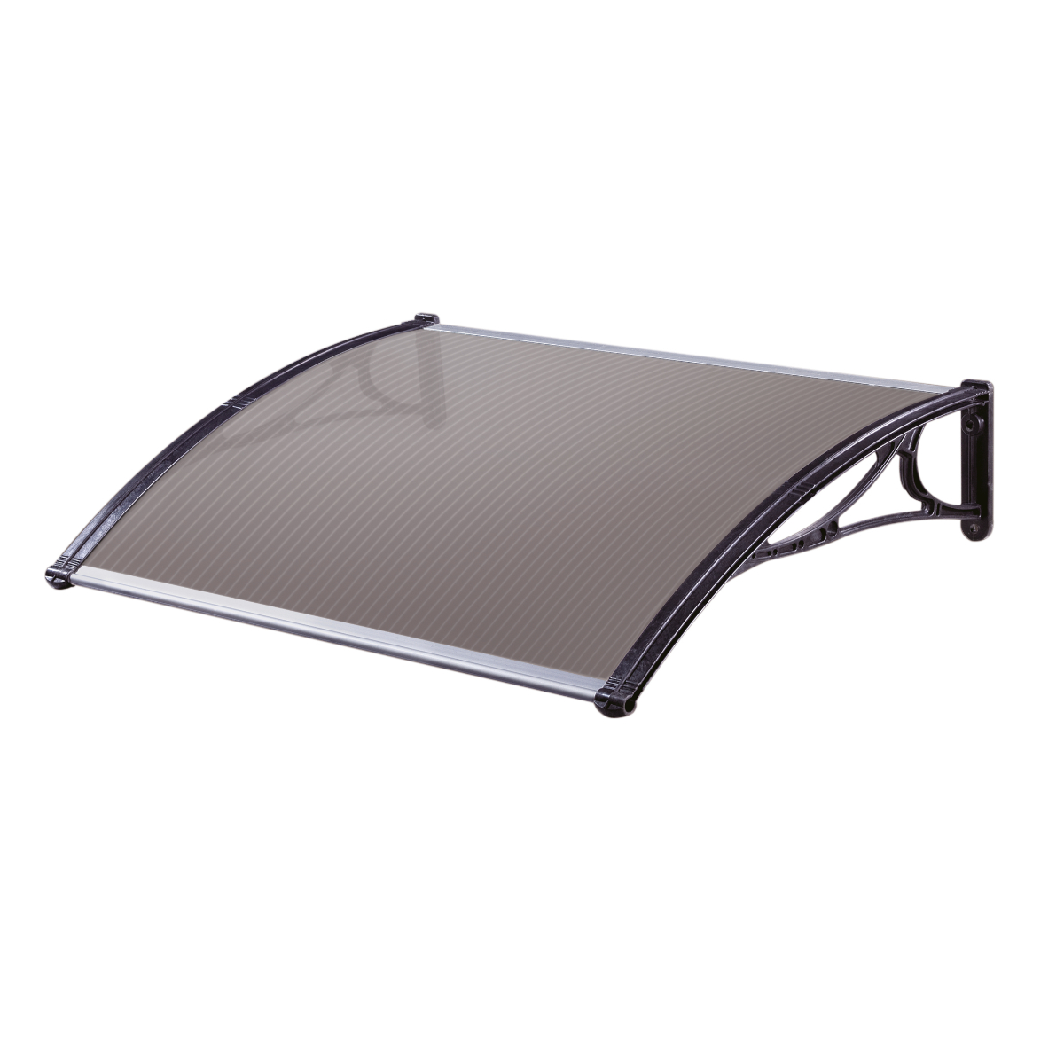 Copertina cu placa din policarbonat Daroni Napoli, bronz, 6 mm, 80 x 100 cm
