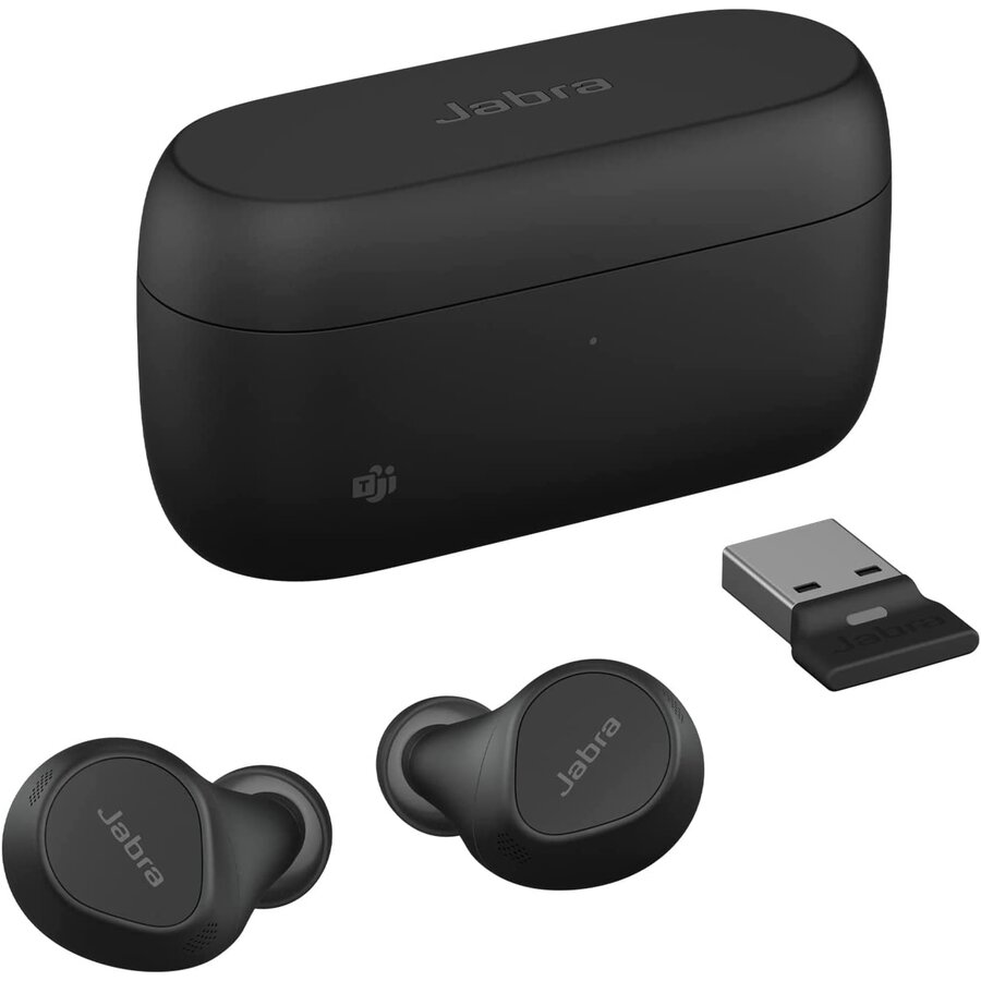 Casti Evolve2 Buds, headphones (black, MS, USB-C, Bluetooth)