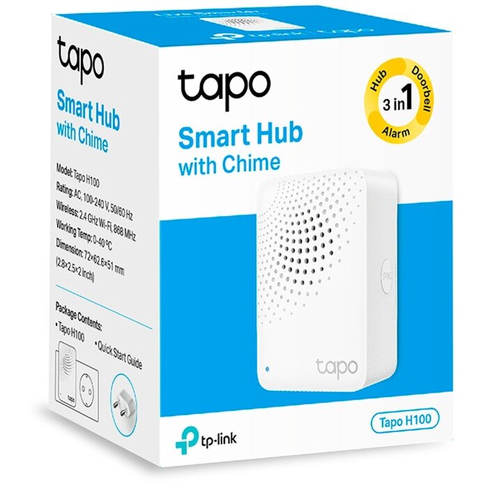 Hub Inteligent Tapo H100 cu Difuzor Alb