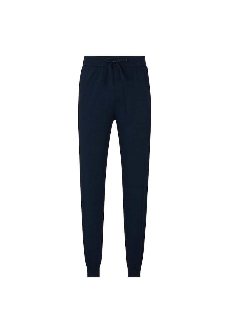 Pantaloni de trening de casa cu talie ajustabila - Albastru