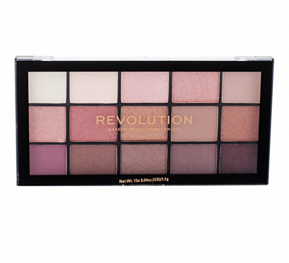 Paleta de farduri Makeup Revolution London Re-Loaded (Concentratie: Trusa de farduri, Gramaj: 16,5 g, Nuanta fard: Iconic 3.0)