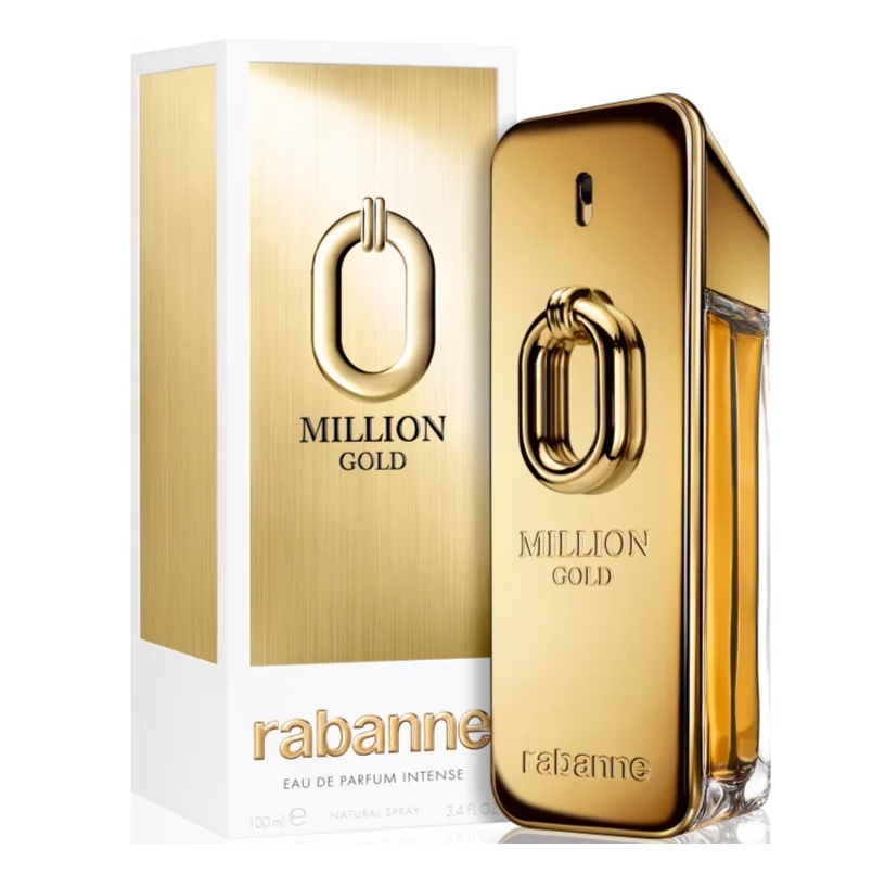 Paco Rabanne Million Gold, Apa de Parfum Intense, Barbati (Gramaj: 100 ml)